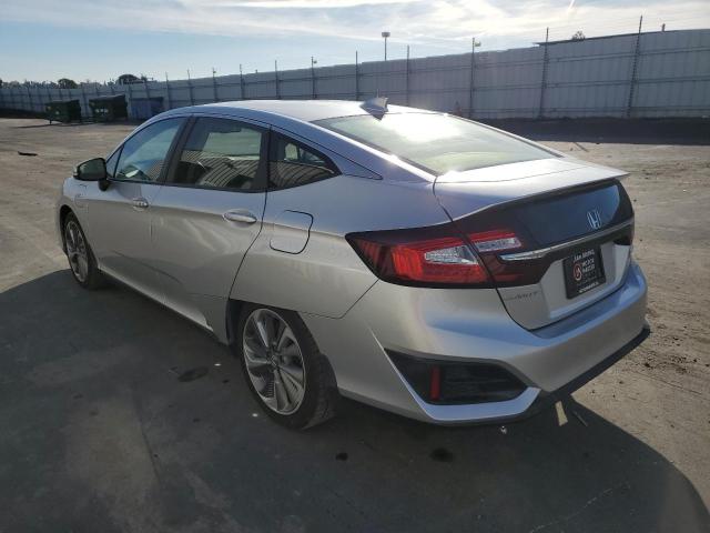 JHMZC5F31JC004456 - 2018 HONDA CLARITY TOURING SILVER photo 2