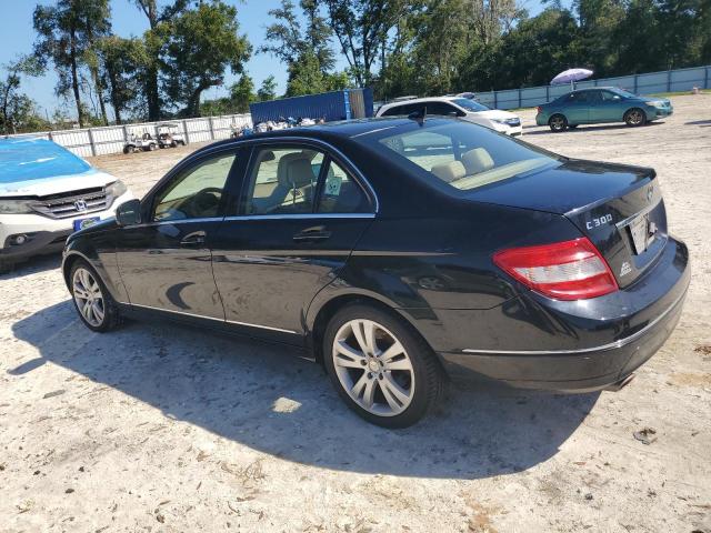 WDDGF81X08F175676 - 2008 MERCEDES-BENZ C 300 4MATIC BLACK photo 2