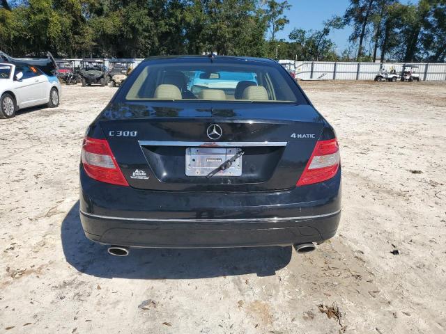 WDDGF81X08F175676 - 2008 MERCEDES-BENZ C 300 4MATIC BLACK photo 6