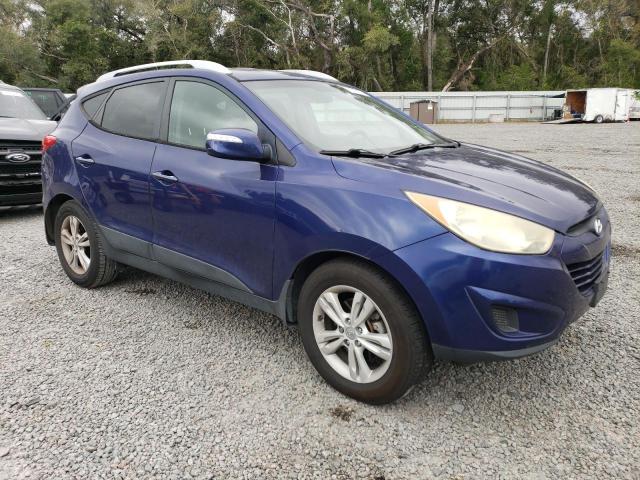 KM8JU3ACXCU502722 - 2012 HYUNDAI TUCSON GLS BLUE photo 4