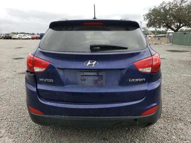 KM8JU3ACXCU502722 - 2012 HYUNDAI TUCSON GLS BLUE photo 6