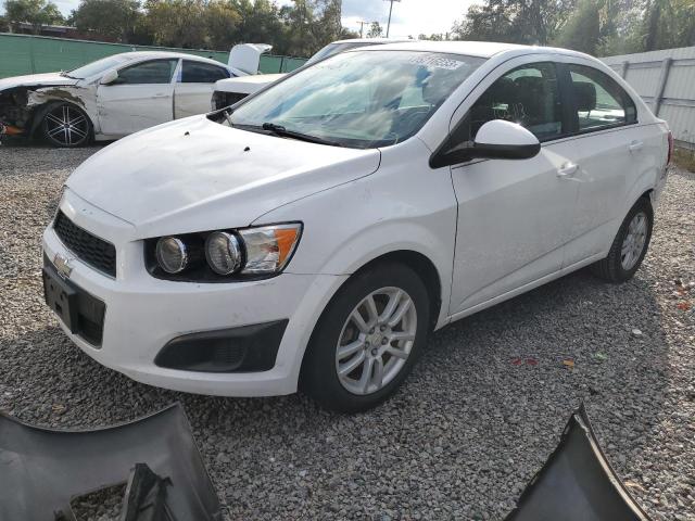 1G1JA5SH1C4153588 - 2012 CHEVROLET SONIC LS WHITE photo 1