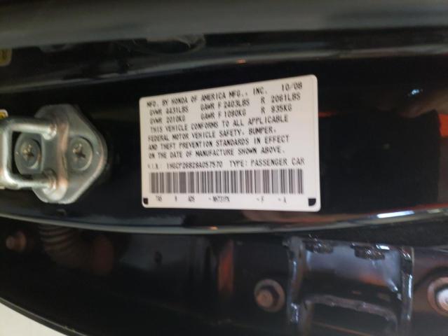 1HGCP26829A057570 - 2009 HONDA ACCORD EXL BLACK photo 12