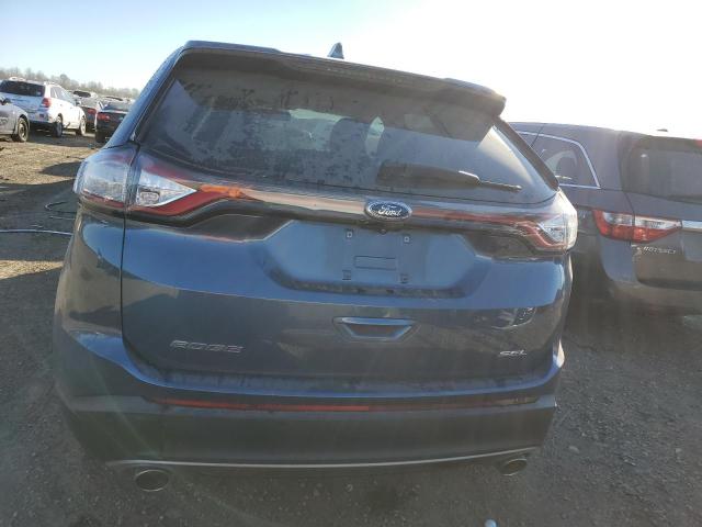 2FMPK3J85JBC58492 - 2018 FORD EDGE SEL BLUE photo 6