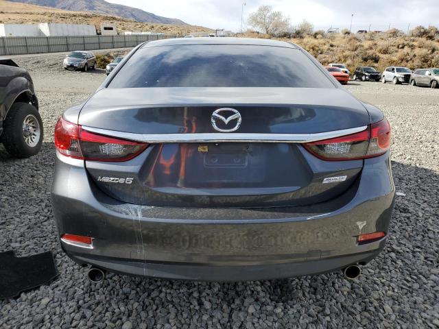 JM1GJ1T69E1145539 - 2014 MAZDA 6 TOURING GRAY photo 6