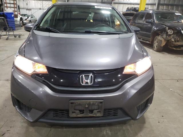 3HGGK5H52FM755096 - 2015 HONDA FIT LX GRAY photo 5