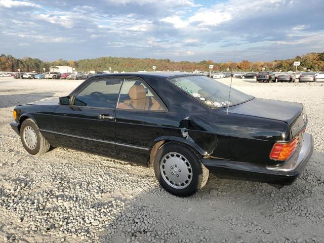 WDBCA45E1KA448037 - 1989 MERCEDES-BENZ 560 SEC BLACK photo 2