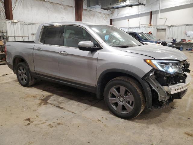 5FPYK3F77LB011495 - 2020 HONDA RIDGELINE RTL SILVER photo 4