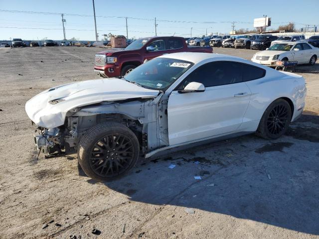 1FA6P8CF4J5162082 - 2018 FORD MUSTANG GT WHITE photo 1