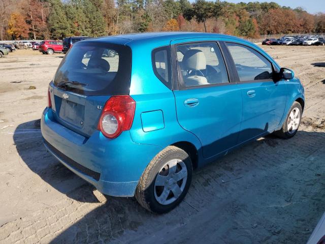 KL1TD66E29B651016 - 2009 CHEVROLET AVEO LS BLUE photo 3