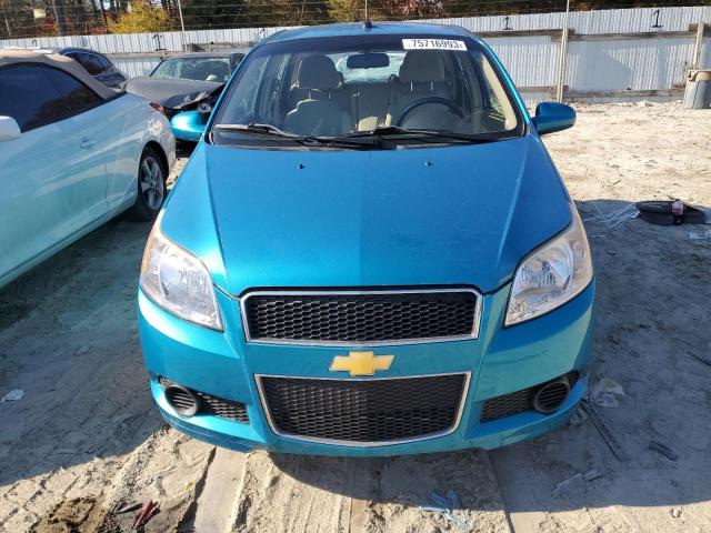 KL1TD66E29B651016 - 2009 CHEVROLET AVEO LS 蓝色 照片 5