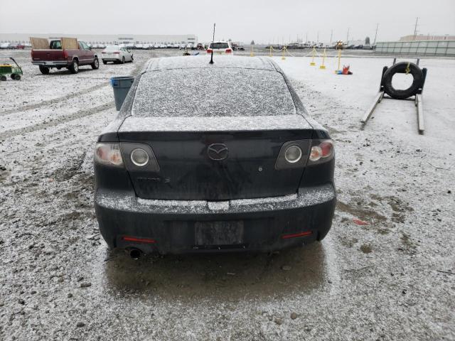 JM1BK32F581176196 - 2008 MAZDA 3 I BLACK photo 6