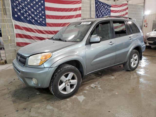 JTEHD20V050054030 - 2005 TOYOTA RAV4 GRAY photo 1