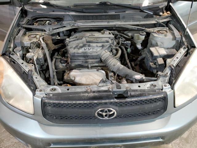 JTEHD20V050054030 - 2005 TOYOTA RAV4 GRAY photo 11