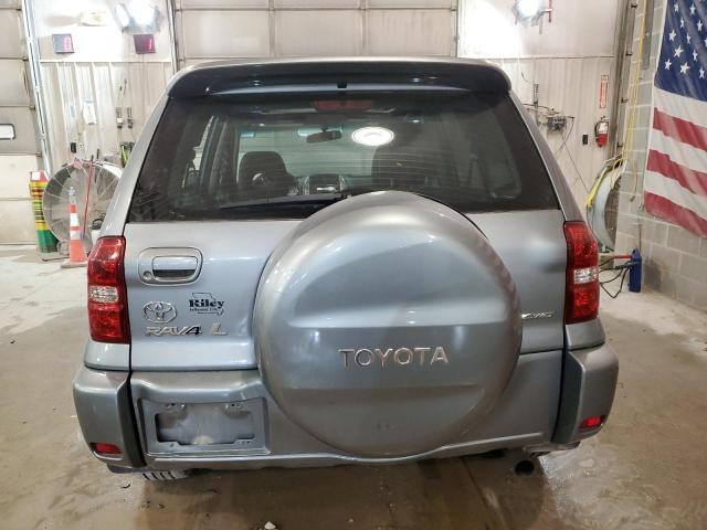 JTEHD20V050054030 - 2005 TOYOTA RAV4 GRAY photo 6