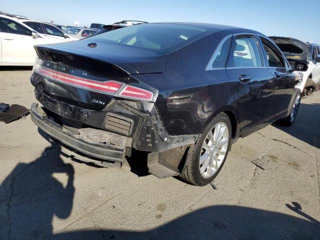 3LN6L2LUXFR607698 - 2015 LINCOLN MKZ HYBRID BLACK photo 3