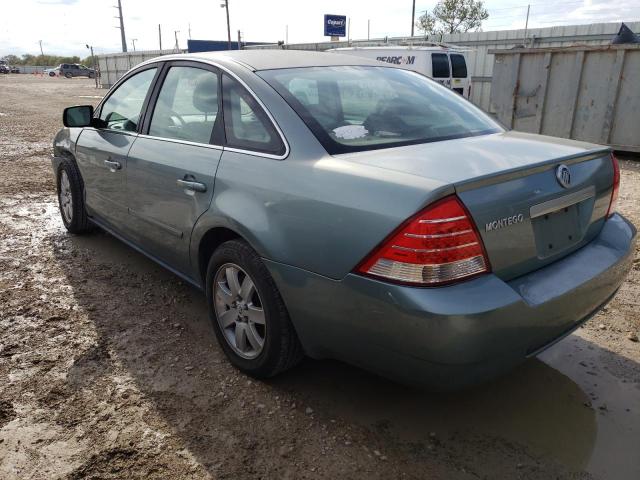 1MEFM40185G611423 - 2005 MERCURY MONTEGO LUXURY TURQUOISE photo 2