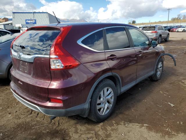 2HKRM3H58FH515675 - 2015 HONDA CR-V EX BURGUNDY photo 3