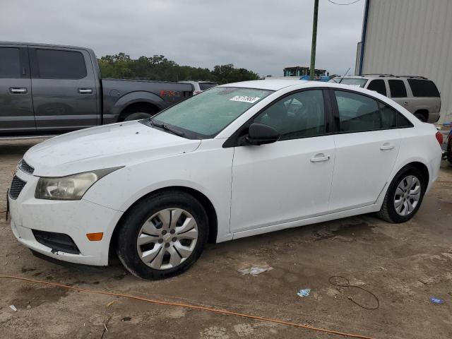 1G1PA5SG6D7264316 - 2013 CHEVROLET CRUZE LS WHITE photo 1