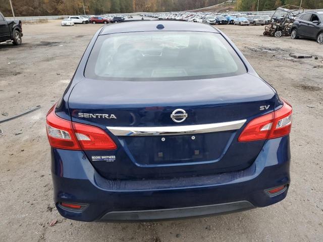 3N1AB7AP7GY337514 - 2016 NISSAN SENTRA S BLUE photo 6