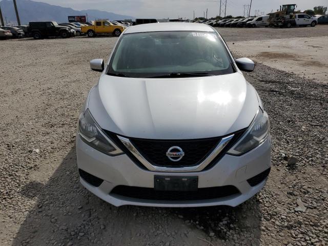 3N1AB7AP2HY380238 - 2017 NISSAN SENTRA S SILVER photo 5