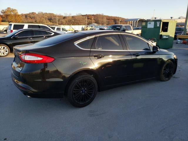 3FA6P0HR2DR337211 - 2013 FORD FUSION SE BLACK photo 3