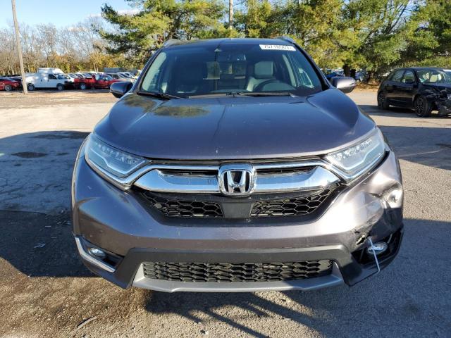 7FARW2H92JE063581 - 2018 HONDA CR-V TOURING GRAY photo 5