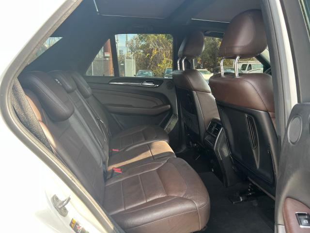 4JGDA5HB9FA601276 - 2015 MERCEDES-BENZ ML 350 4MATIC WHITE photo 6