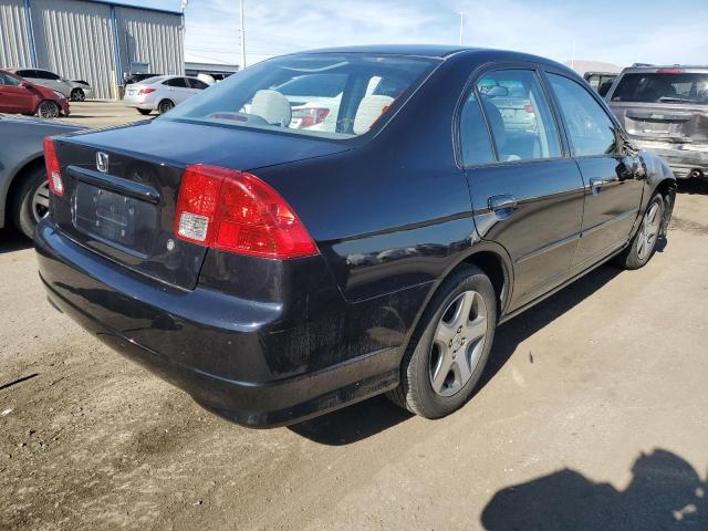 2HGES26744H577844 - 2004 HONDA CIVIC EX BLACK photo 3