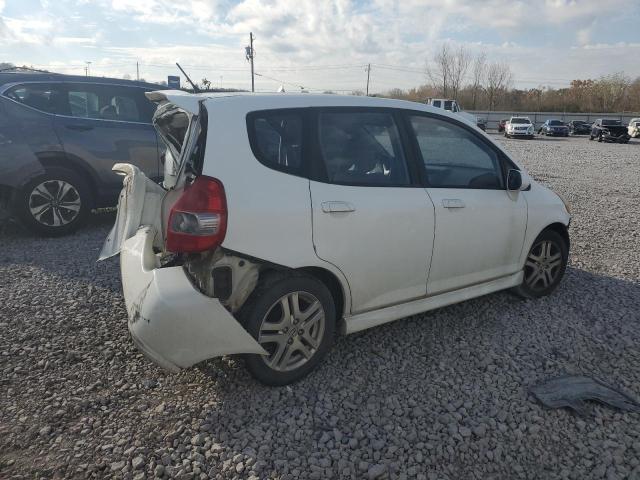 JHMGD38667S003818 - 2007 HONDA FIT S WHITE photo 3