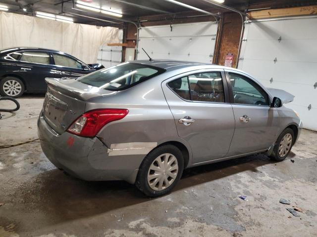 3N1CN7AP2DL838156 - 2013 NISSAN VERSA S SILVER photo 3