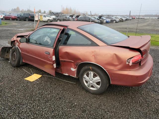 1G1JC1249Y7313514 - 2000 CHEVROLET CAVALIER BROWN photo 2