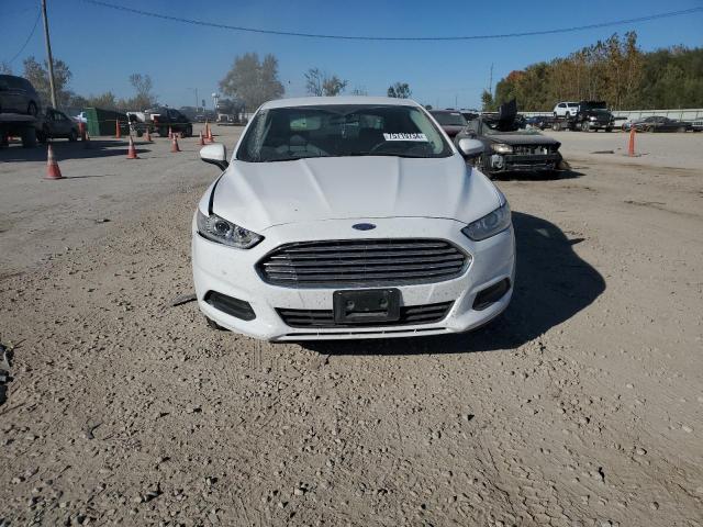 3FA6P0G7XER331819 - 2014 FORD FUSION S WHITE photo 5