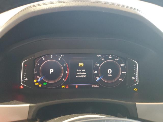 1V2ER2CA1KC563408 - 2019 VOLKSWAGEN ATLAS SEL WHITE photo 9