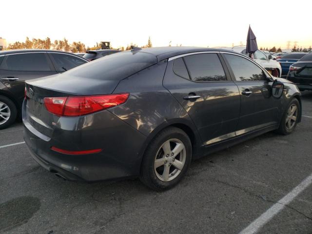 KNAGM4A76F5637621 - 2015 KIA OPTIMA LX GRAY photo 3