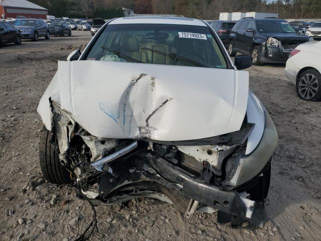 1HGCP26889A056469 - 2009 HONDA ACCORD EXL WHITE photo 5