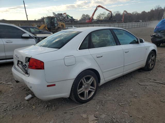 WAUDF78E57A184085 - 2007 AUDI A4 2.0T QUATTRO WHITE photo 3