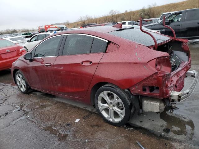 1G1BG5SM5G7302864 - 2016 CHEVROLET CRUZE PREMIER MAROON photo 2