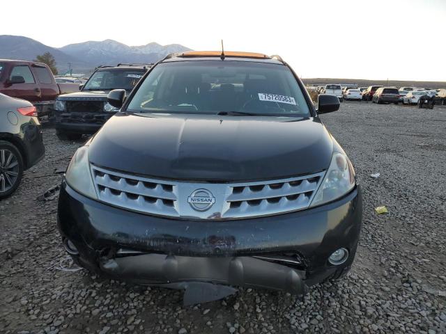 JN8AZ08W97W606475 - 2007 NISSAN MURANO SL BLACK photo 5