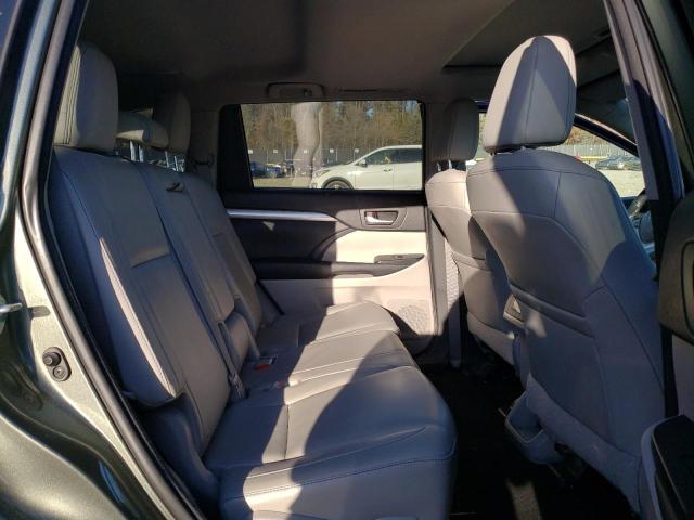 5TDJKRFH7FS194516 - 2015 TOYOTA HIGHLANDER XLE GREEN photo 11