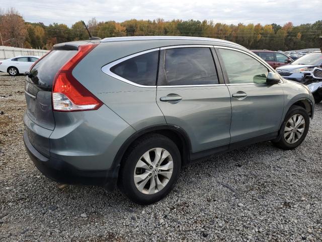 JHLRM3H77CC007418 - 2012 HONDA CR-V EXL GREEN photo 3