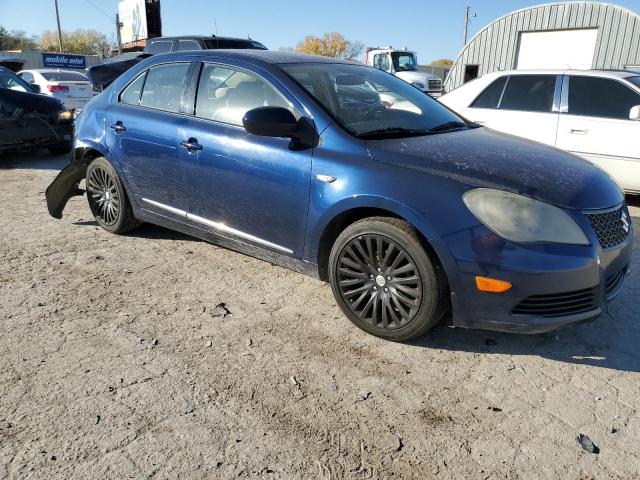 JS2RE9A36B6111809 - 2011 SUZUKI KIZASHI SE BLUE photo 4