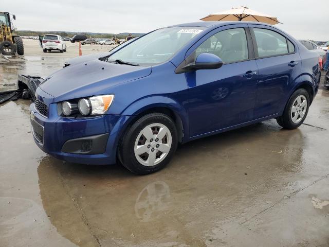 1G1JA5SG7D4177550 - 2013 CHEVROLET SONIC LS BLUE photo 1