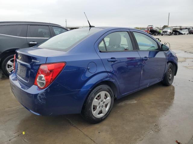 1G1JA5SG7D4177550 - 2013 CHEVROLET SONIC LS BLUE photo 3