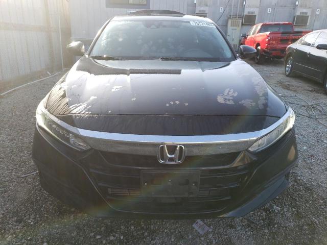 1HGCV1F1XJA030334 - 2018 HONDA ACCORD LX BLACK photo 5