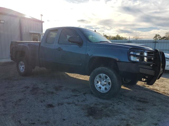 1GTEK19098E187892 - 2008 GMC SIERRA K1500 BLUE photo 4