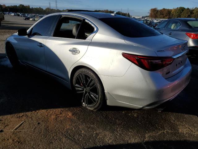 JN1FV7AP8LM630199 - 2020 INFINITI Q50 RED SPORT 400 SILVER photo 2