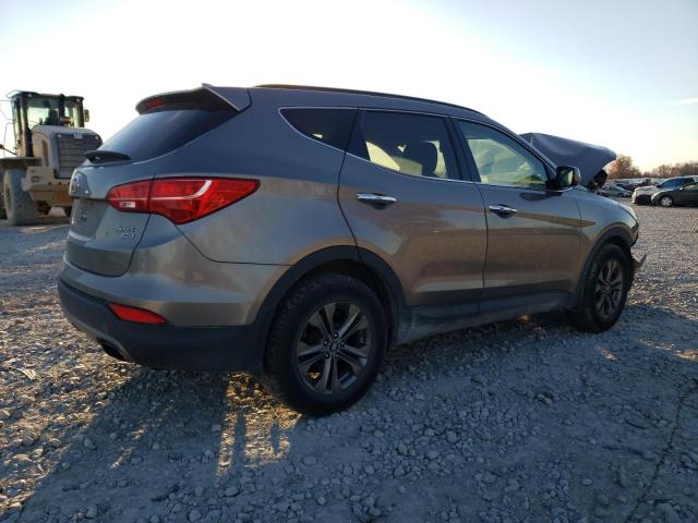 5XYZUDLB9EG178118 - 2014 HYUNDAI SANTA FE S GRAY photo 3