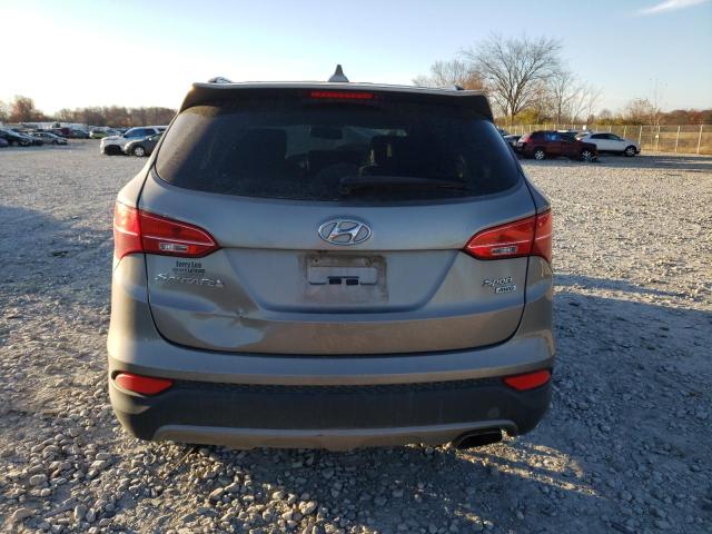 5XYZUDLB9EG178118 - 2014 HYUNDAI SANTA FE S GRAY photo 6