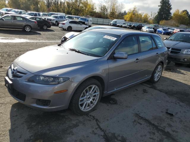 1YVHP82D875M15197 - 2007 MAZDA 6 S GRAY photo 1